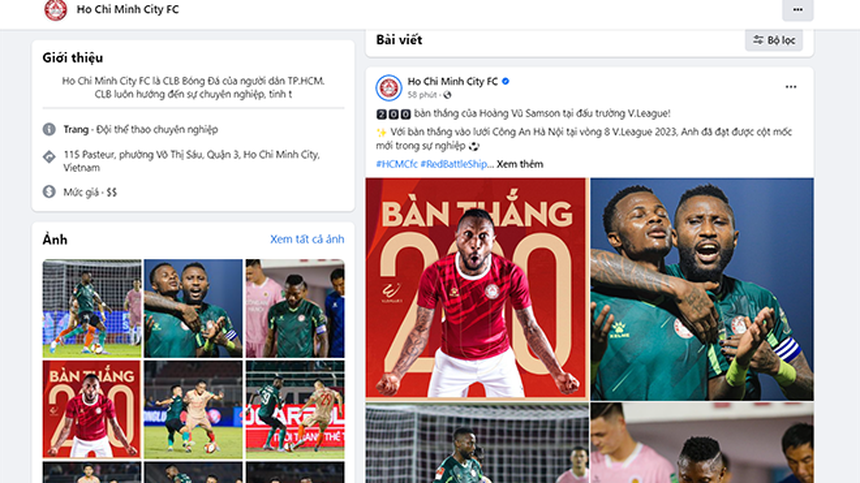 Samson chạm cột mốc 200 bàn, nhưng không giúp TP.HCM khỏi đội sổ - Ảnh 1. Samson chạm cột mốc 200 bàn, nhưng không giúp TP.HCM khỏi đội sổ - Ảnh 1.