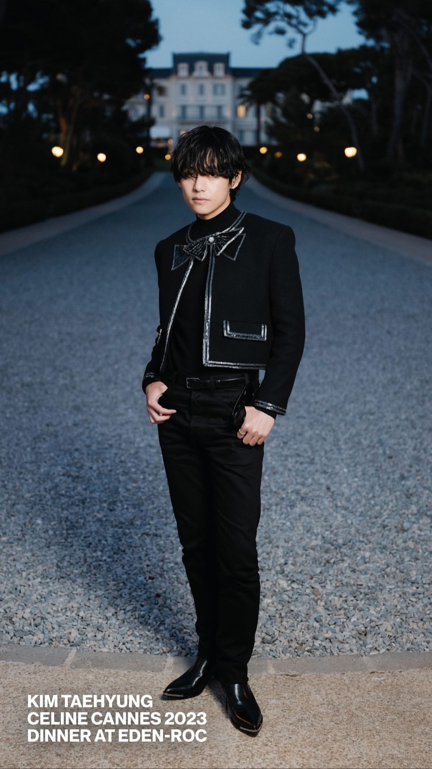 V BTS, Lisa Blackpink và Park Bo Gum tái hợp ở Cannes - Ảnh 4. V BTS, Lisa Blackpink và Park Bo Gum tái hợp ở Cannes - Ảnh 4.