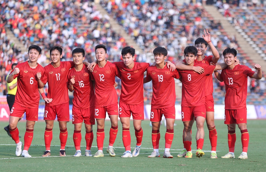 Vòng loại U23 châu Á 2024: Bắt đầu hành trình World Cup cùng HLV Troussier - Ảnh 1.