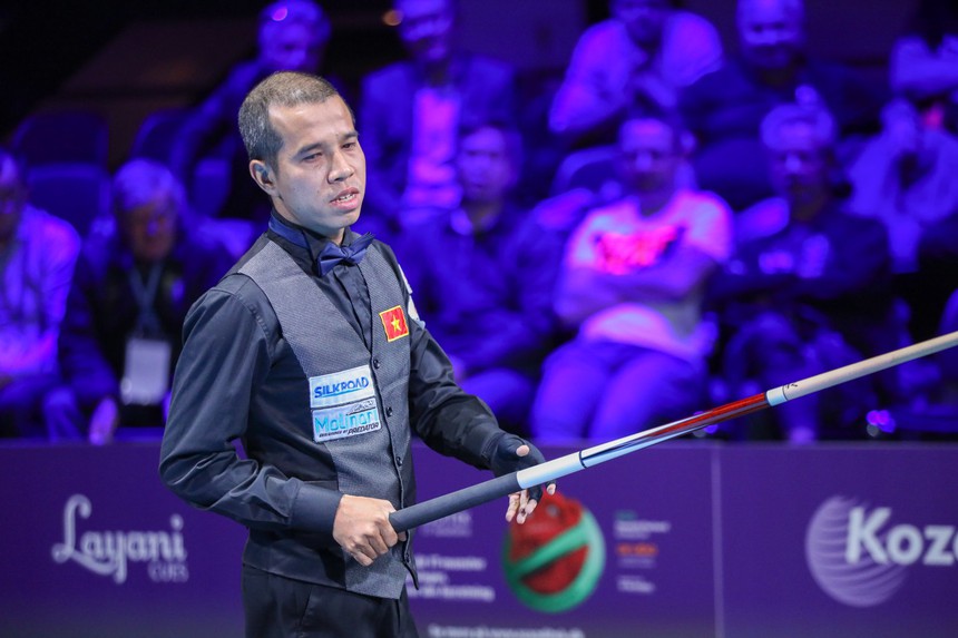 Trần Quyết Chiến quyết tái hiện lịch sử ở World Cup Billiards Carom 3 băng thế giới - Ảnh 3.