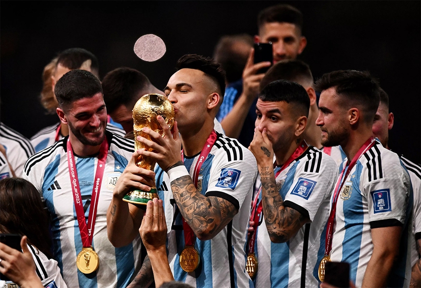 Lautaro Martinez: Từ vô địch World Cup tới vô địch Coppa Italia, chiến thắng và chiến thắng nhiều hơn nữa… - Ảnh 3.