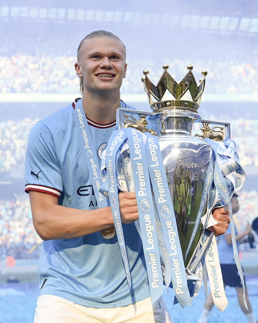 Haaland có thể đổ xô kỷ lục của Thierry Henry trong trận cuối tại Premier League - Ảnh 3.