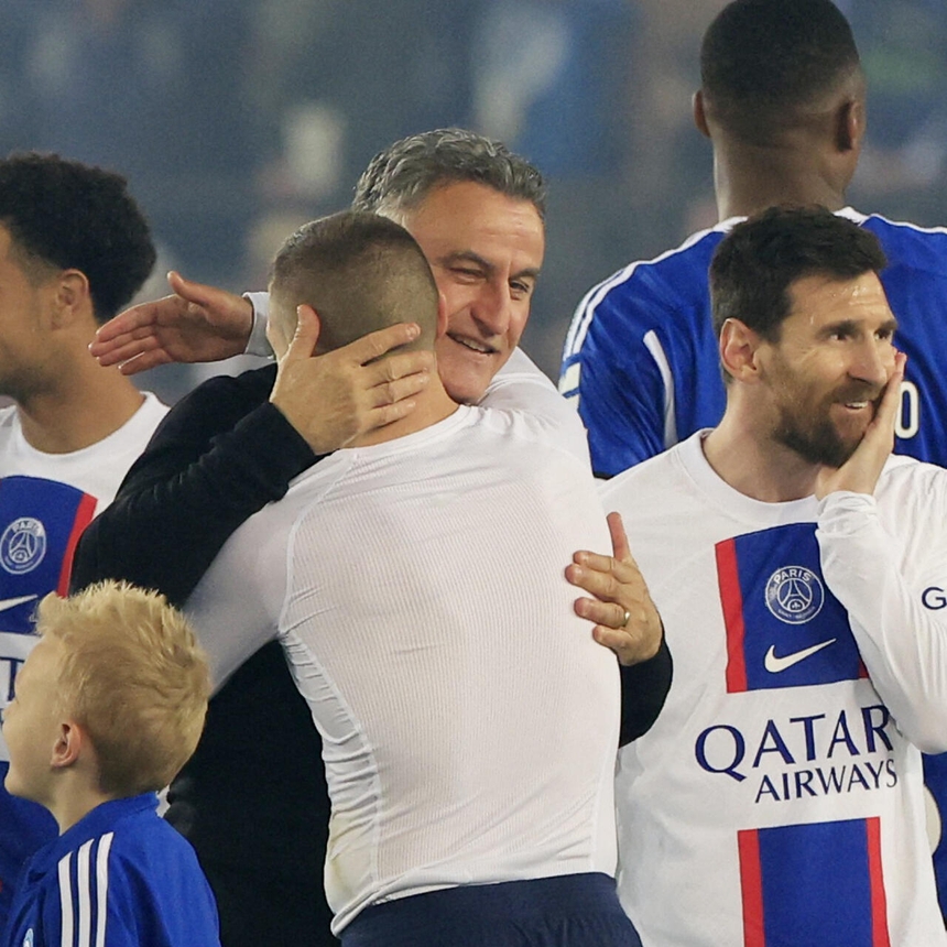 Messi 'nổ súng' giúp PSG chính thức vô địch Ligue 1, 'ngựa ô' Lens giành vé dự Champions League - Ảnh 3.