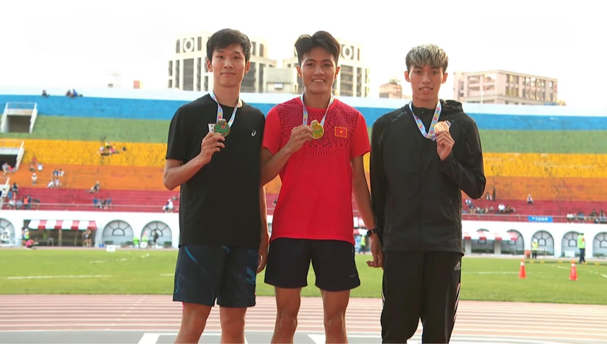 Không có Nguyễn Thị Oanh, điền kinh Việt Nam vẫn liên tiếp giành HCV giải Đài Loan mở rộng - Ảnh 2. Không có Nguyễn Thị Oanh, điền kinh Việt Nam vẫn liên tiếp giành HCV giải Đài Loan mở rộng - Ảnh 2.