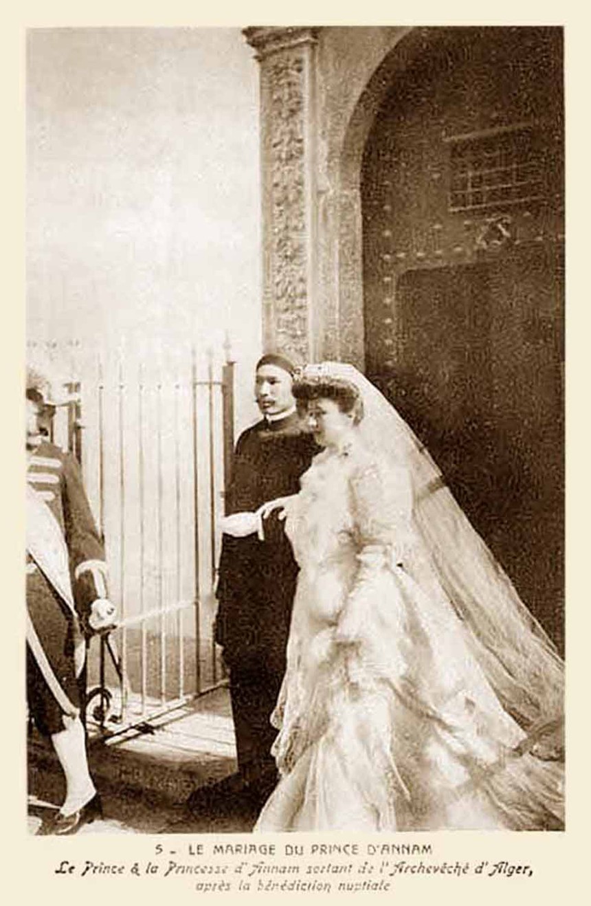 Ảnh = Ký ức = Lịch sử (kỳ 71): Cuộc hôn nhân của cựu hoàng Hàm Nghi - Ảnh 12.