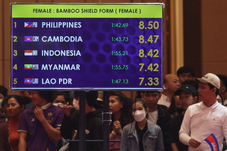 Hạ đối thủ Campuchia, võ sĩ Philippines nức nở: 'Tôi không nghĩ mình thắng được chủ nhà' - Ảnh 4.