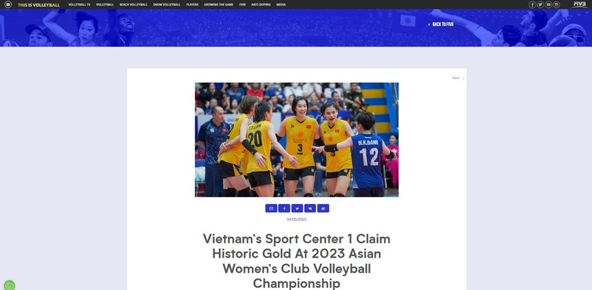 Liên đoàn thế giới vinh danh Việt Nam sau chiến thắng lịch sử trước Thái Lan, ca ngợi 'máy ghi điểm' Thanh Thúy - Ảnh 2.