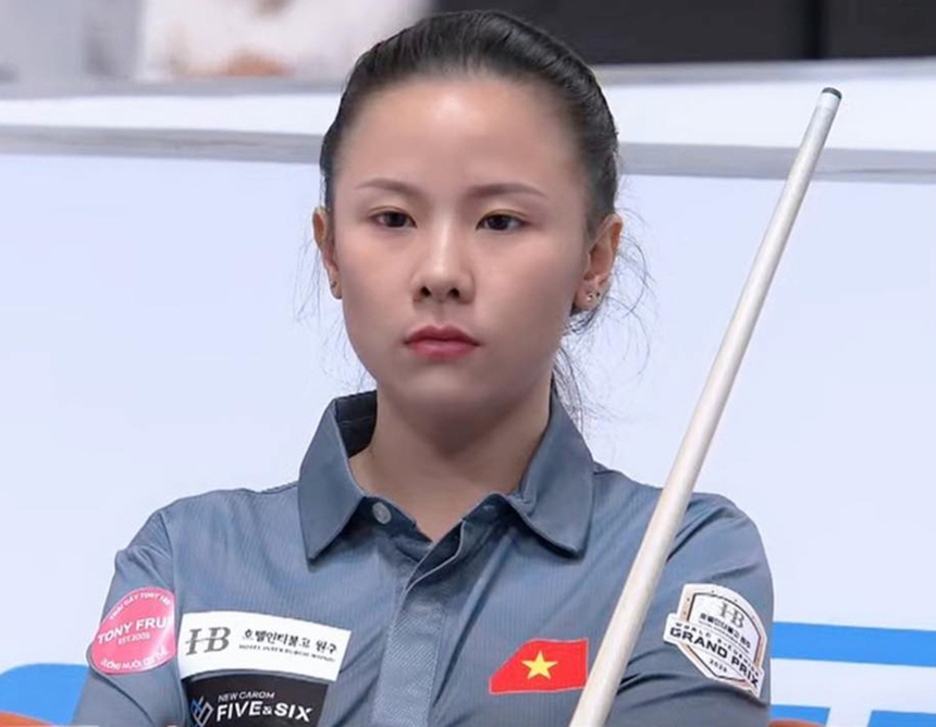 Hot girl bi-a Việt Nam xinh như 'thần tiên tỷ tỷ' chưa đánh đã có huy chương SEA Games 32 - Ảnh 5.