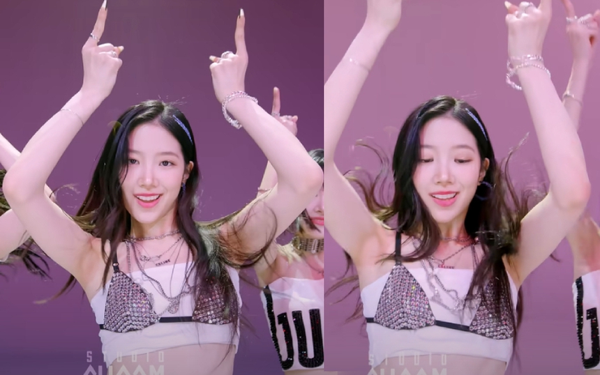 Mỹ nữ gen 4 nhận 'gạch đá' vì lối ăn mặc kém duyên, ngang nhiên diện bra bé chỉ bằng nắm tay khiến netizen phẫn nộ - Ảnh 1.