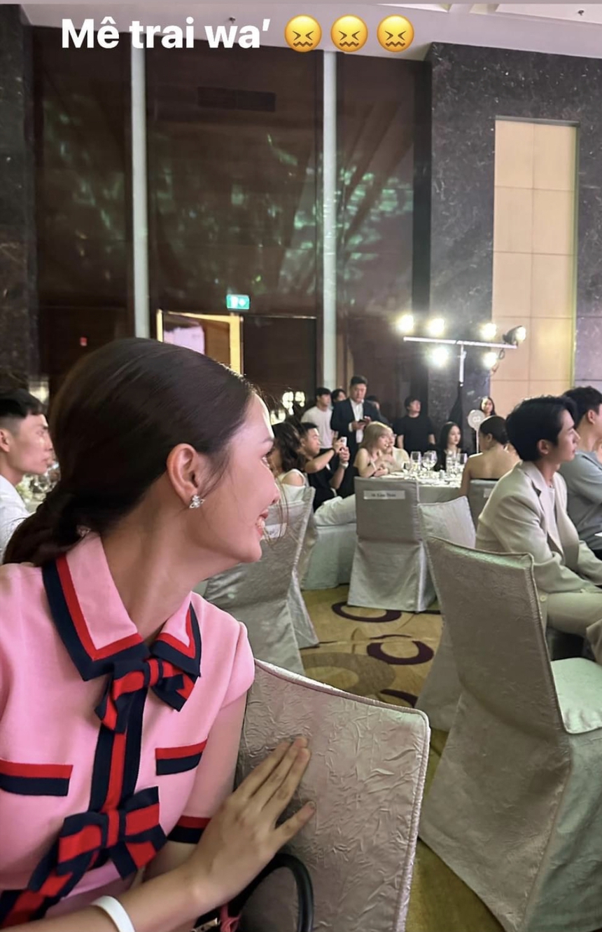 Quỳnh Anh bất ngờ chung khung hình với Jung Hae In, Duy Mạnh ghen với diễn viên điển trai Hàn Quốc - Ảnh 3. Quỳnh Anh bất ngờ chung khung hình với Jung Hae In, Duy Mạnh ghen với diễn viên điển trai Hàn Quốc - Ảnh 3.