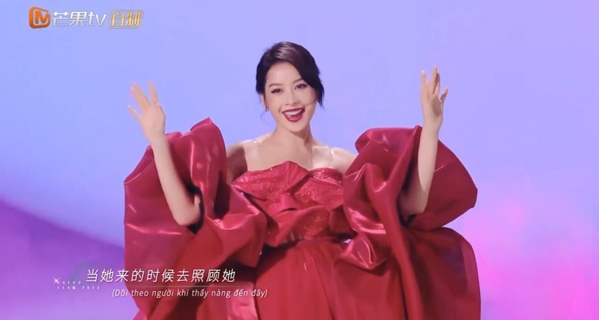 Chi Pu đạt điểm cao top đầu ngay tập 1 Đạp Gió 2023, khiến dàn sao Trung hò hét vì phấn khích - Ảnh 5.