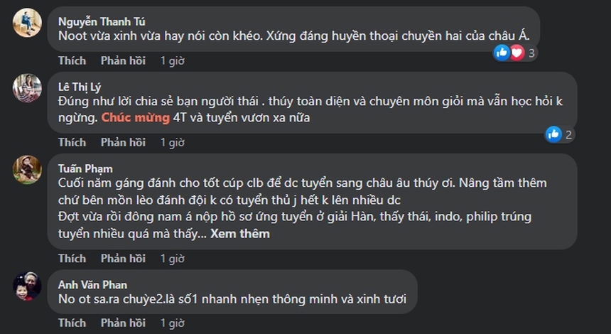 Huyền thoại bóng chuyền Thái Lan Nootsara nói thẳng về Thanh Thúy, fan Việt thốt lên 'phán quá chuẩn' - Ảnh 4.