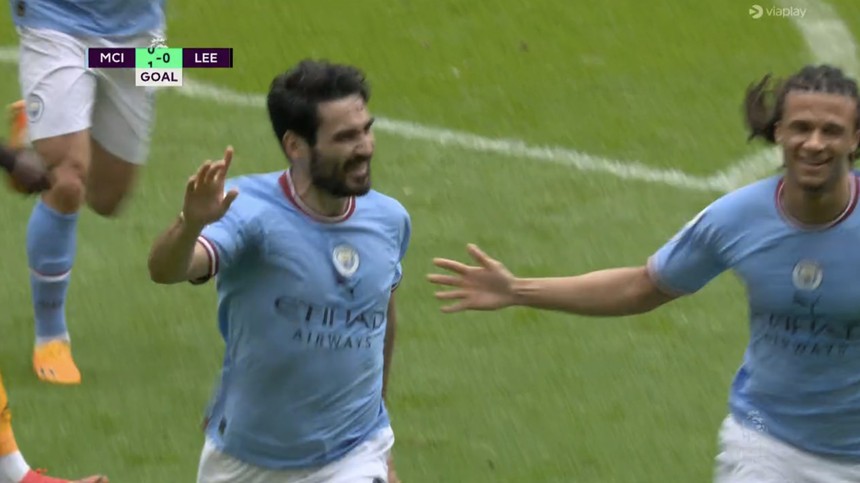 Gundogan lập cú đúp, Man City thắng dễ Leeds, gia tăng khoảng cách với Arsenal trên BXH - Ảnh 2. Gundogan lập cú đúp, Man City thắng dễ Leeds, gia tăng khoảng cách với Arsenal trên BXH - Ảnh 2.