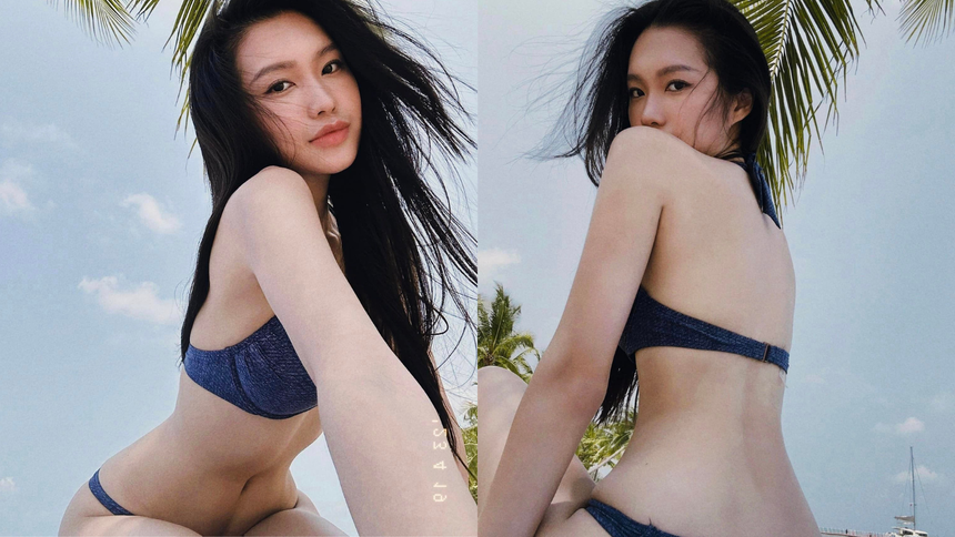 Bạn gái Văn Hậu, Doãn Hải My được khen vòng eo nhỏ siêu thực, tiết lộ hóp bụng tới mức mặt căng, tất cả chỉ là trên mạng - Ảnh 1. Bạn gái Văn Hậu, Doãn Hải My được khen vòng eo nhỏ siêu thực, tiết lộ hóp bụng tới mức mặt căng, tất cả chỉ là trên mạng - Ảnh 1.