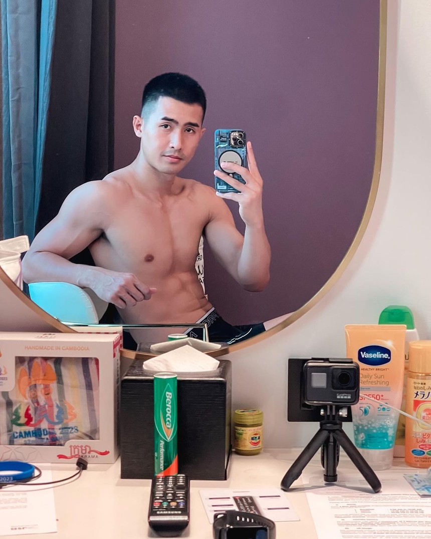 Chuyền hai tuyển bóng chuyền Thái Lan gây sốt tại SEA Games 32 bởi body cực phẩm - Ảnh 9.