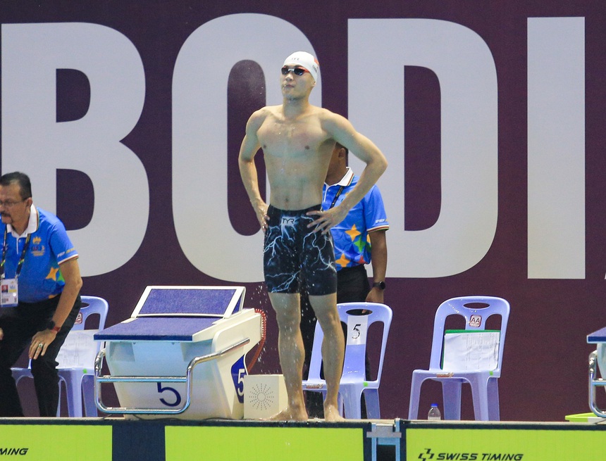 Phá kỷ lục SEA Games, kình ngư Việt Nam tặng HCV cho bà nội quá cố - Ảnh 7.