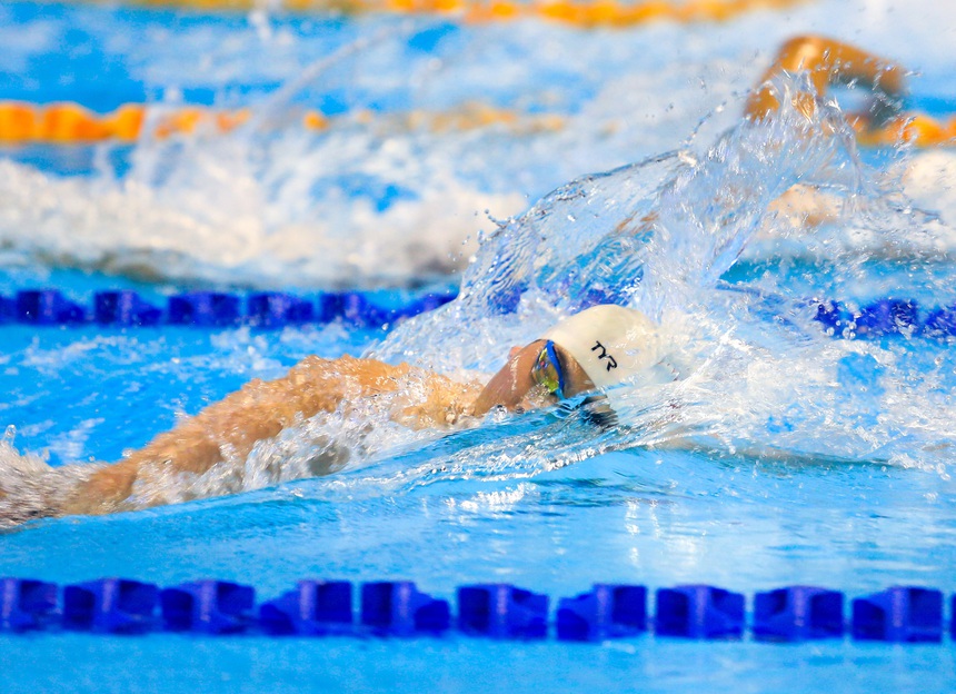 Dàn 'hotboy' 6 múi đội tuyển bơi thi đấu xuất thần giành HCV SEA Games 32 - Ảnh 2.
