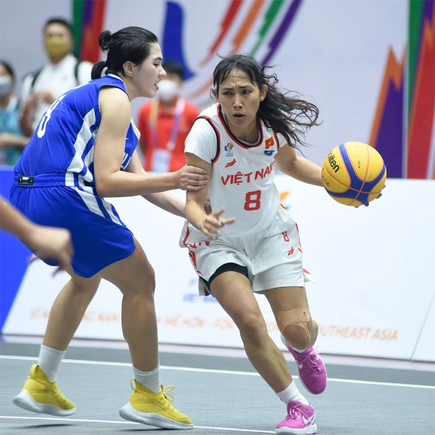 Những người hùng bóng rổ 3x3 nữ Việt Nam ở SEA Games 32 - Ảnh 2. Những người hùng bóng rổ 3x3 nữ Việt Nam ở SEA Games 32 - Ảnh 2.