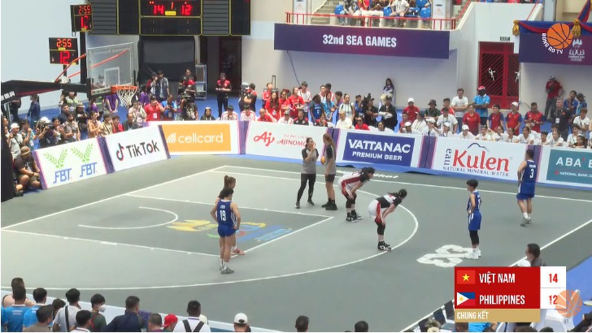 Bóng rổ nữ 3x3 Việt Nam đi vào lịch sử với tấm HCV đầu tiên trong một kỳ SEA Games - Ảnh 2.