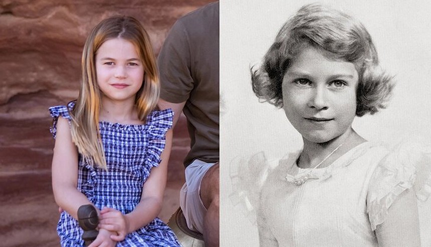 Công chúa Charlotte - con gái Công nương Kate: Style bình dị nhưng thần thái, càng lớn càng được khen giống Nữ hoàng Elizabeth II quá cố - Ảnh 5. Công chúa Charlotte - con gái Công nương Kate: Style bình dị nhưng thần thái, càng lớn càng được khen giống Nữ hoàng Elizabeth II quá cố - Ảnh 5.