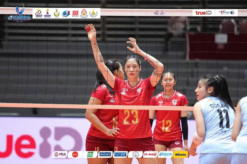 Đinh Thị Trà Giang, hot girl cá tính của bóng chuyền nữ Việt Nam ở SEA Games 32 - Ảnh 3.