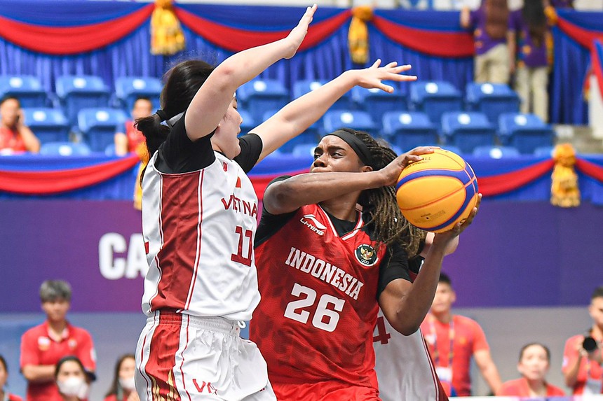 Những người hùng bóng rổ 3x3 nữ Việt Nam ở SEA Games 32 - Ảnh 7. Những người hùng bóng rổ 3x3 nữ Việt Nam ở SEA Games 32 - Ảnh 7.