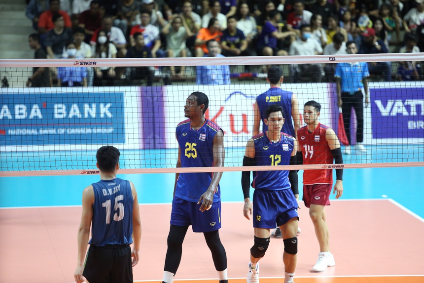 Bóng chuyền Campuchia bất lực trong tham vọng lật đổ 'trùm cuối' Indonesia - Ảnh 2.