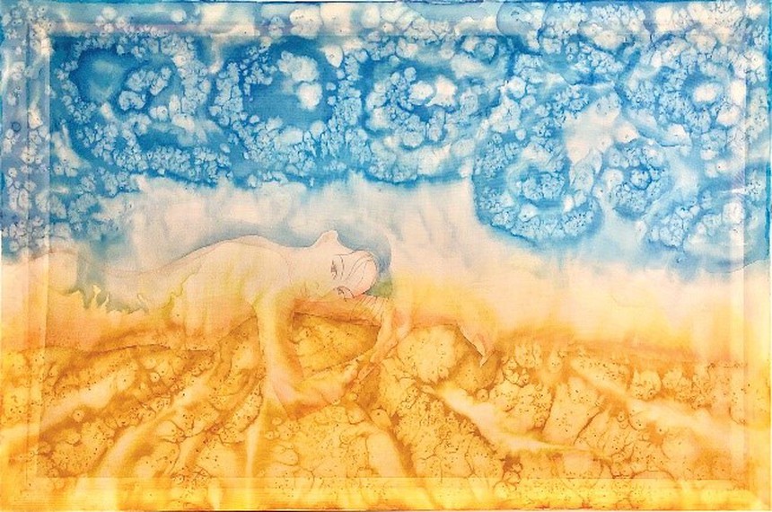 Triển lãm 'Mây ngỏ' của Phan Minh Bạch: Đậm đặc tính nữ trong hành trình thức tỉnh nội giới - Ảnh 4.