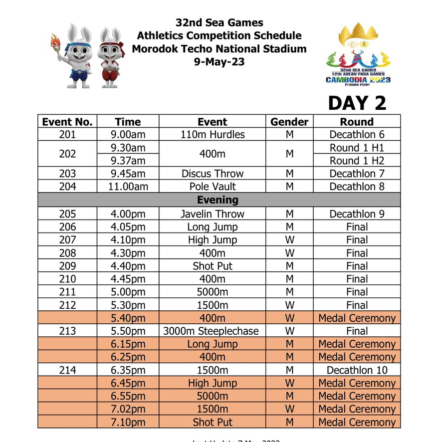 BTC SEA Games 32 đổi lịch gây bất lợi cho điền kinh Việt Nam: Nữ hoàng Nguyễn Thị Oanh phải thi 2 nội dung cực kì mất sức trong vòng 20 phút - Ảnh 1.