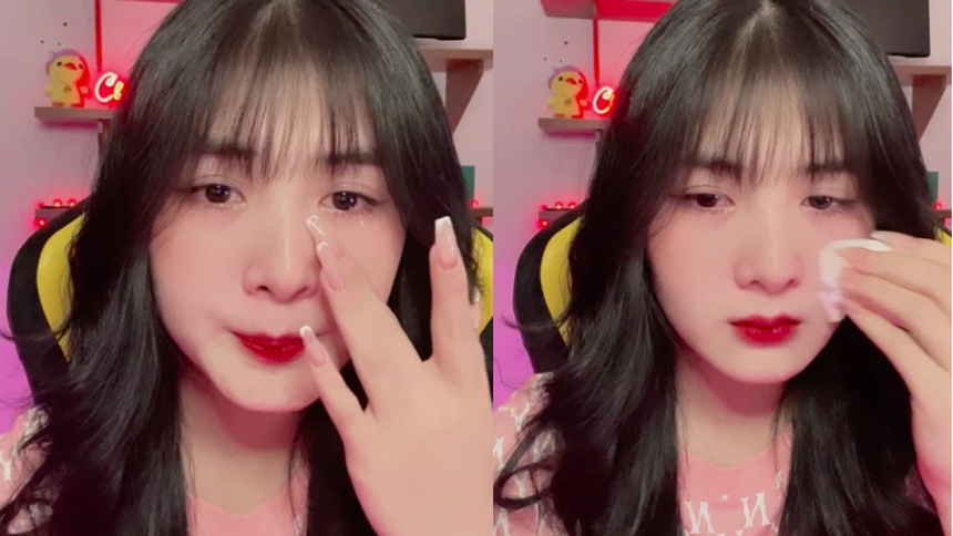 Nữ streamer Việt từng nhận nhiều chỉ trích được fan nam quốc tế vây kín xin chụp hình - Ảnh 1.