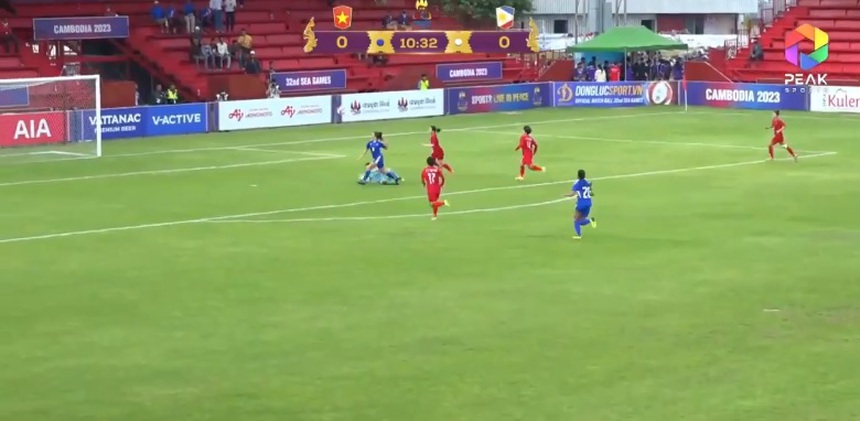 Thua nữ Philippines, nữ Việt Nam vẫn giành ngôi nhất bảng A SEA Games 32 - Ảnh 2.