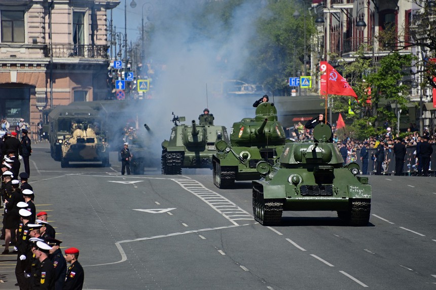 LB Nga duyệt binh trọng thể kỷ niệm 78 năm Chiến thắng trong Chiến tranh Vệ quốc vĩ đại - Ảnh 4.