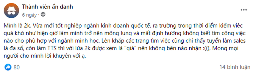Ảm đạm nhu cầu tuyển dụng, hội có bằng cấp “thấm đòn” thất nghiệp - Ảnh 3.