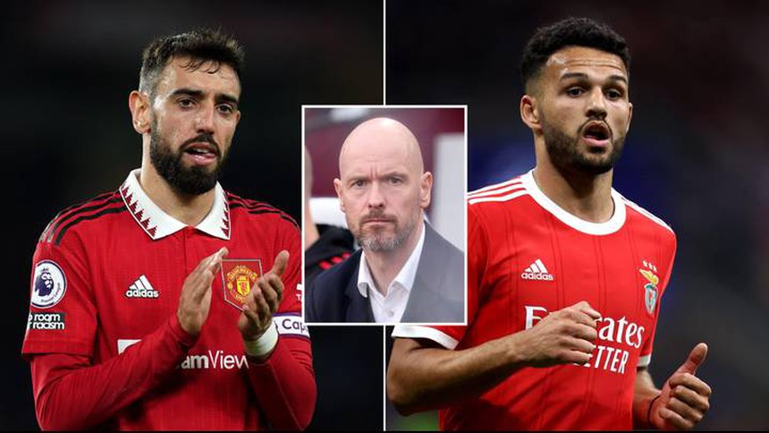 Tin chuyển nhượng MU 1/6: Bruno Fernandes sắm vai "siêu cò" giúp MU mua Goncalo Ramos - Ảnh 2.