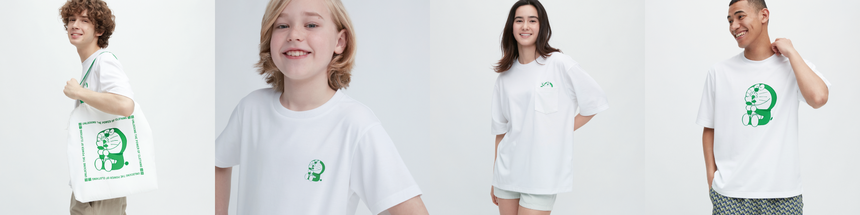 BST "Doraemon Phiên Bản Phát Triển Bền Vững" mới từ chiến dịch JOIN: THE POWER OF CLOTHING của UNIQLO - Ảnh 1.