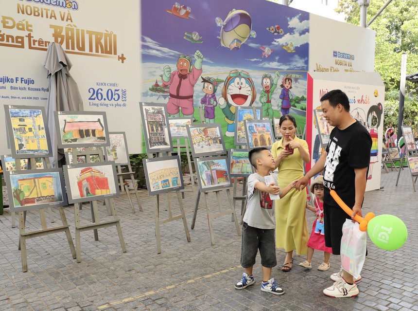 Trải nghiệm phố sách Hà Nội nhân Ngày Quốc tế thiếu nhi 1/6 - Ảnh 9.