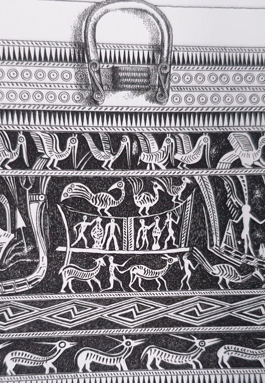 Đêm đêm rì rầm trong tiếng đất: Khổng Tước và Giao Long trên nền tảng nghệ thuật Đông Sơn - Ảnh 3.