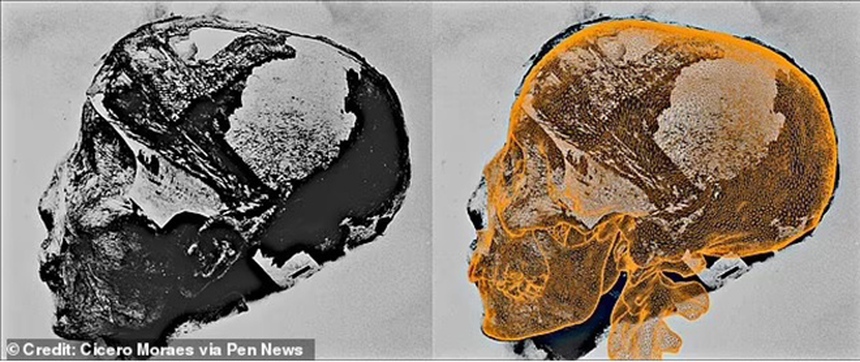 Kinh ngạc khi tái hiện gương mặt pharaoh Tutankhamun, giống sinh viên hơn là một vị vua huyền thoại - Ảnh 3.