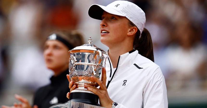 Iga Swiatek bảo vệ thành công chức vô địch: Nữ hoàng Paris - Ảnh 1.