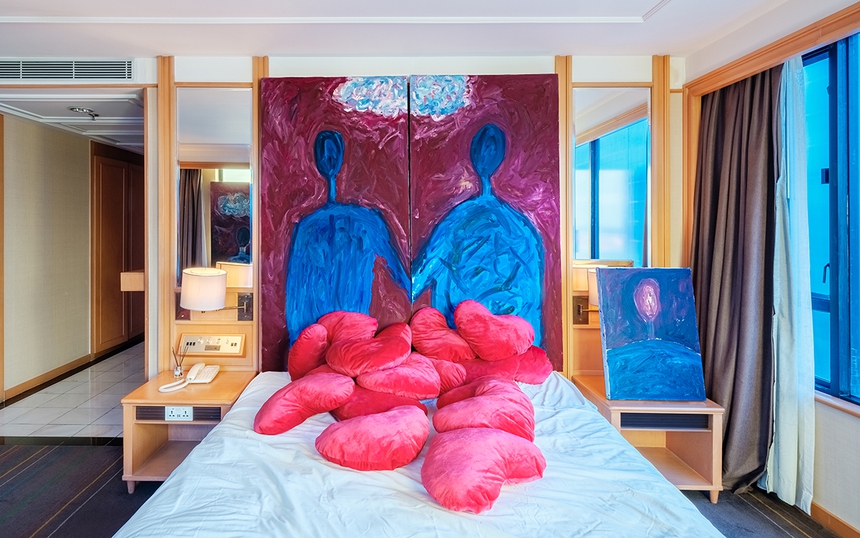 Quang Đại mở triển lãm trị liệu nghệ thuật phi lợi nhuận, mang đến trải nghiệm "chữa lành" - Ảnh 8.