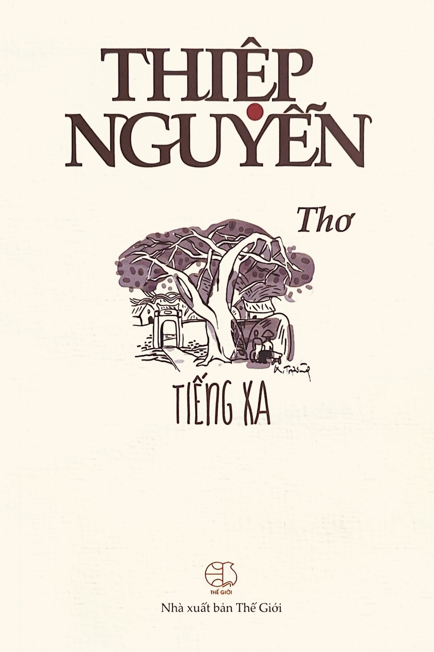 Nhà thơ Thiệp Nguyễn ra mắt tập "Tiếng xa" ở tuổi 85 - Ảnh 2.