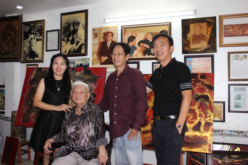 30 năm ngày mất danh họa Nguyễn Gia Trí (kỳ 2): Gặp trò là nhớ đến thầy - Ảnh 2.