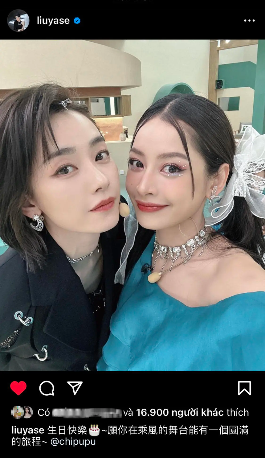 Chi Pu đón tuổi 30: Dàn chị đẹp đua nhau chúc mừng, Lưu Nhã Sắt dùng hẳn tiếng Việt - Ảnh 6.