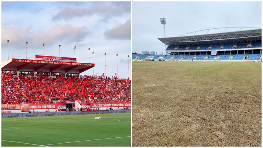 Sân Lạch Tray cực đẹp trong ngày Việt Nam thắng Hong Kong, ăn đứt sân Mỹ Đình - Ảnh 14.