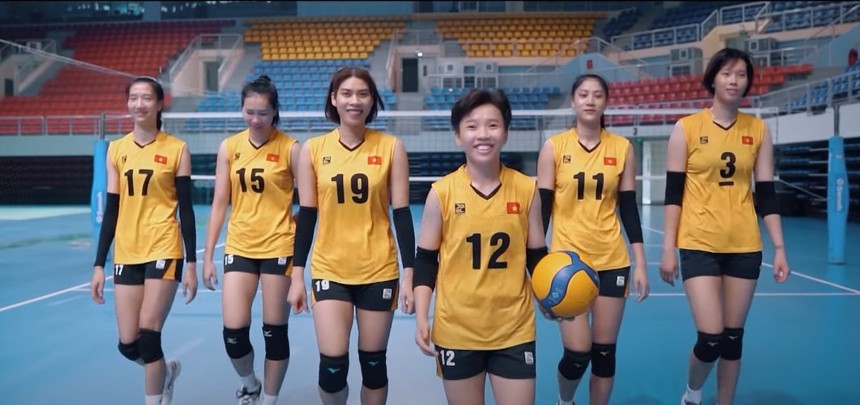 Trần Thị Thanh Thúy và dàn hot girl bóng chuyền Việt Nam xuất hiện trong trailer VTV Cup, CĐV háo hức chờ đợi - Ảnh 4.