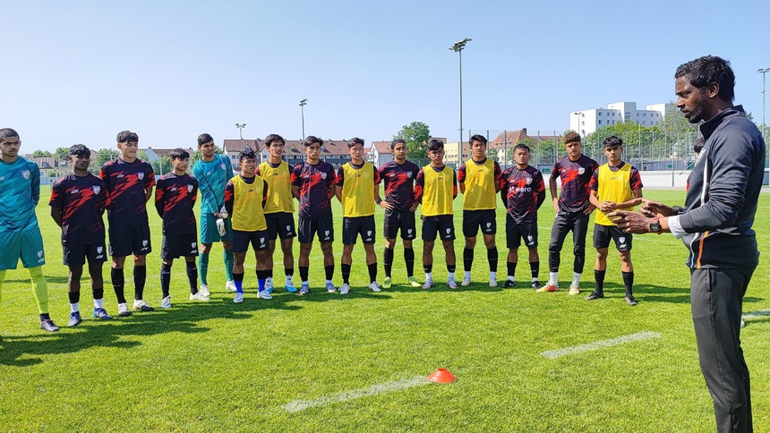 Nhận diện U17 Ấn Độ: Đối thủ đầu tiên của Việt Nam ở giải U17 châu Á không phải 'dạng vừa đâu' - Ảnh 3. Nhận diện U17 Ấn Độ: Đối thủ đầu tiên của Việt Nam ở giải U17 châu Á không phải 'dạng vừa đâu' - Ảnh 3.