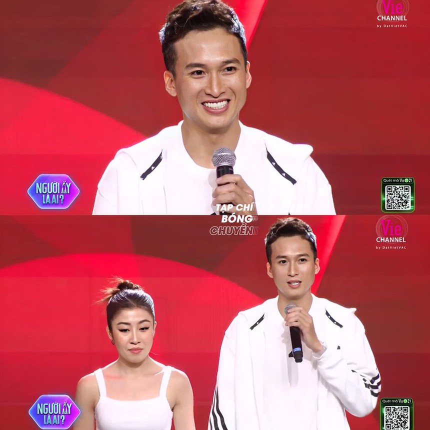 'Hot boy bóng chuyền' Thoại Khương xuất hiện tại chương trình 'Người Ấy Là Ai', gây sốt với vẻ đẹp trai như bước ra từ màn ảnh - Ảnh 3. 'Hot boy bóng chuyền' Thoại Khương xuất hiện tại chương trình 'Người Ấy Là Ai', gây sốt với vẻ đẹp trai như bước ra từ màn ảnh - Ảnh 3.