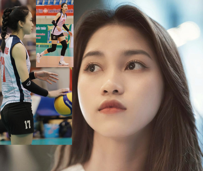 Nguyễn Thị Phương chơi chủ công cho BTL Thông Tin, được coi là "nàng thơ" của bóng chuyền nữ quân đội