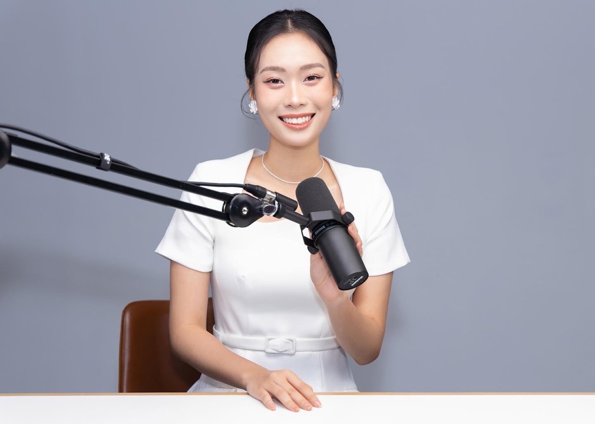 Hoa hậu Ban Mai dẫn đầu đợt thi tuyển MC của VTV9 - Ảnh 2.