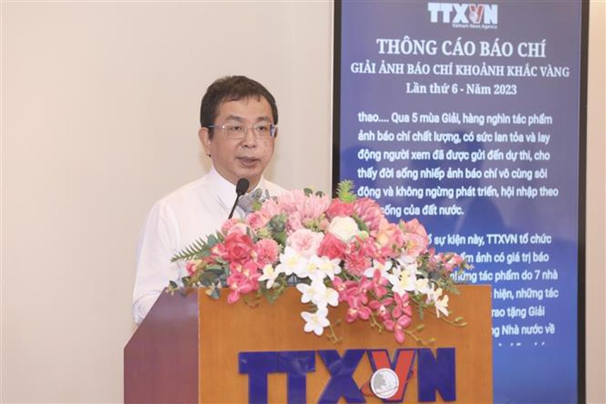 TTXVN phát động Giải Ảnh báo chí Khoảnh khắc vàng lần thứ 6 - Ảnh 3.